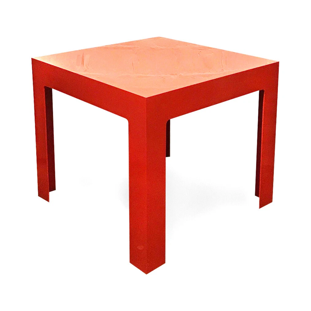 Plastic parsons table deals