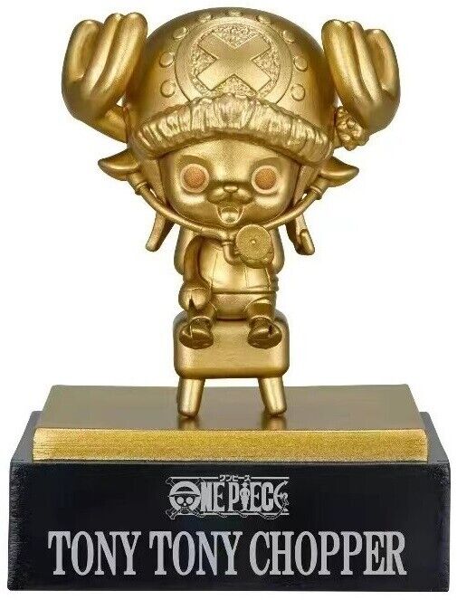 ONE PIECE WCF KUMAMOTO REVIVAL PROJECT GOLD STATUE STRAW HAT