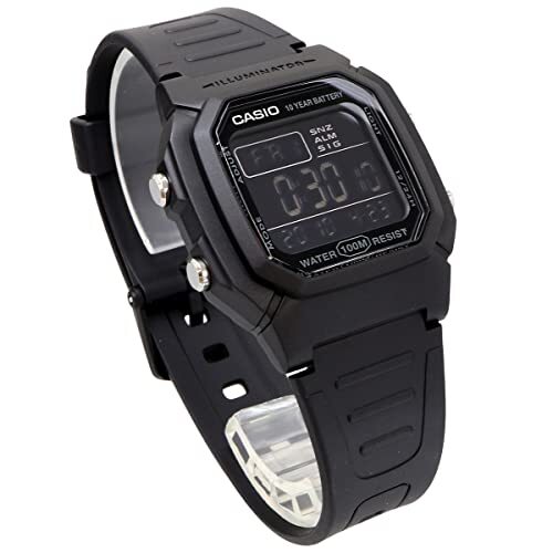 CASIO W-800 デジタル腕時計 ブラック スタンダード デジタル CASIO STANDARD MENS カシオ W-800H 腕時計
