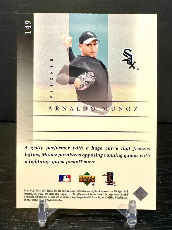2003 Upper Deck Honor Roll Freshman Class /2500 Arnie Munoz Arnaldo Rookie RC - Image 2 of 2