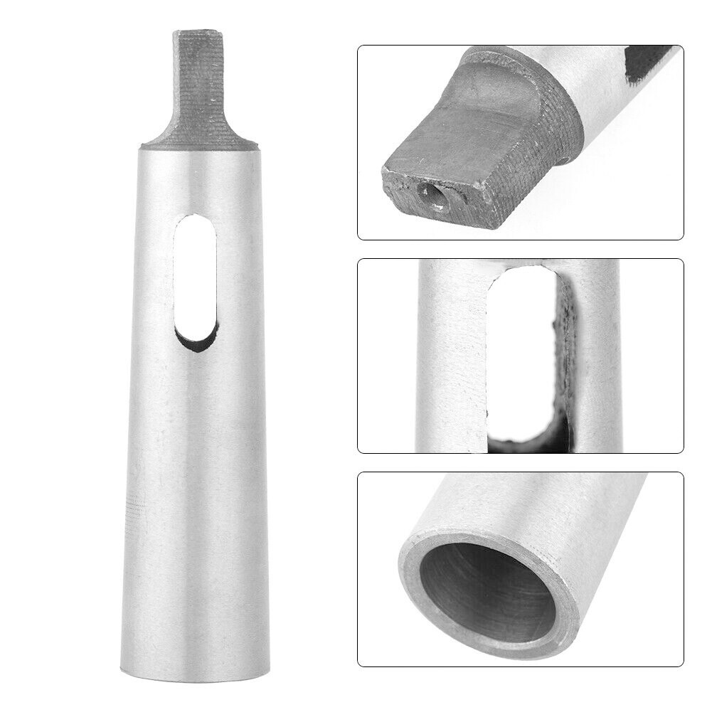 Dsh-4-5 Morse Taper Drill Sleeve Hardened Steel Morse Taper Drill Sleeve 4-5 Reduction - Hardened Steel Tang Type Adapter Dsh-4-5 4-5 Morse Taper Hard Drill Sleeve Kit