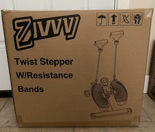 ZIWWVY Twist Stepper with Resistance Bands Exercise Fitness BRAND NEW