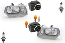 Scheinwerfer passend für Citroen Jumpy U64 U65 03- Leuchtmittel L R + Stellmotor