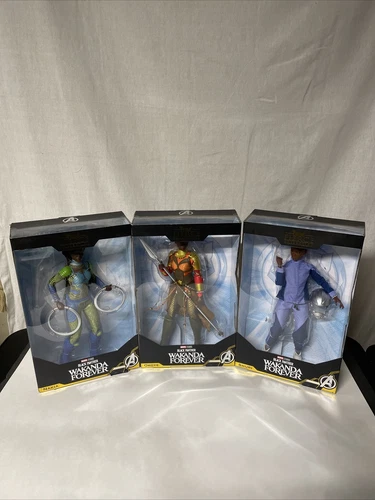 批量 3 件 Fresh Fierce Marvel Black Panther Wakanda Forever Okoye、Shuri、Nakia 全新带盒 - 第 4 张/共 20 张