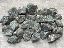 Grade A++ Labradorite Raw Natural Stone, 1"-2" Rough Labradorite, Wholesale Lot