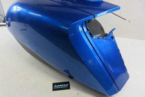 12 13 Honda GL1800 Goldwing 1800 Genuine Saddlebag LH Saddle Bag Blue Lid Cover - 第 10/17 張圖片