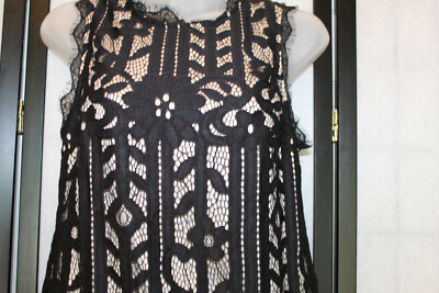 Women's Speechless Lace Shift Dress, Size X-Small - Black