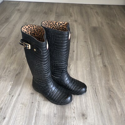 Jimmy Choo X Hunter Wellingtons Size 5 UK | eBay UK