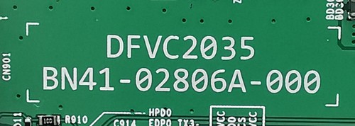 Placa base monitor Samsung BN41-02806A - BN94-16641A - G55T - Odyssey G5 - Imagen 4 de 4