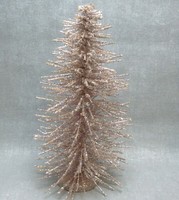 Formano Tanne Tannenbaum 35 Cm Glitter Glitzer Silber Rosa Winter Weihnachten