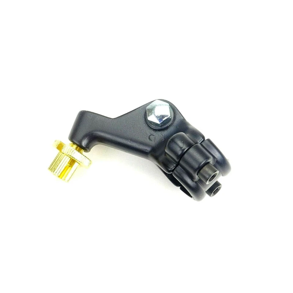 Soporte de palanca de freno percha negro 7/8" para Honda 53171-376-000 / 34-37201 Foto 2 de 4