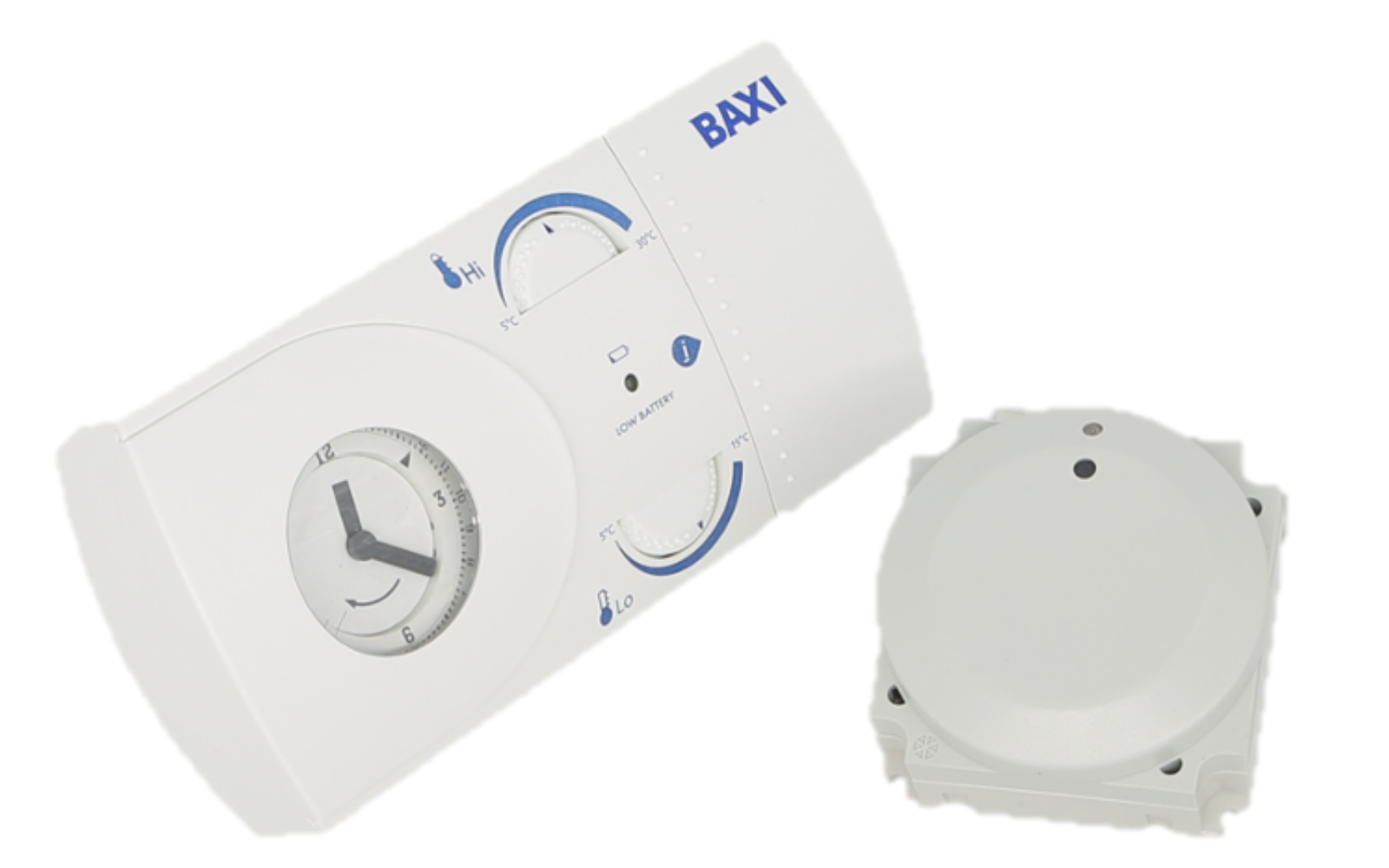 Baxi 5117391 RF Wireless 24 Hour Programmable Room Thermostat NEW