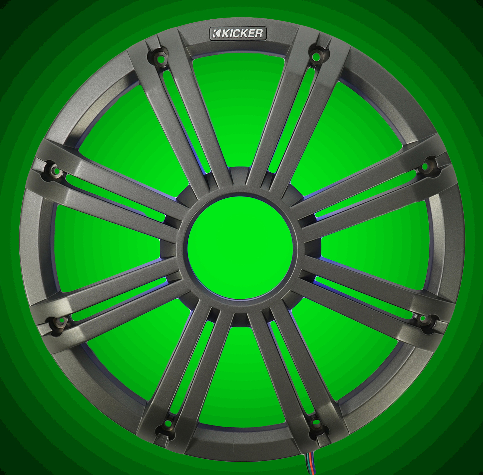 Светодиодная решетка KICKER 45KMG12C 12 4 сабвуфера KM12KMF12 Динамик Bluetooth