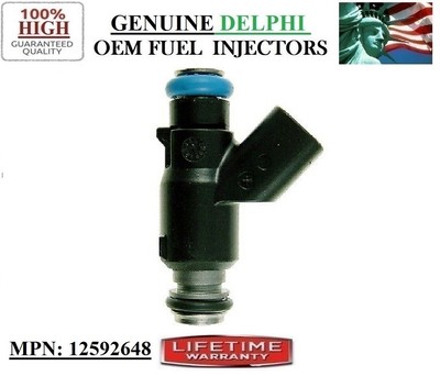 2006-2007 Buick Terraza 3.9L V6/ Reman Single OEM Delphi #12592648 Fuel Injector 2006-2007 Buick Terraza 3.9L V6/ Reman Single OEM Delphi #12592648 Fuel Injector