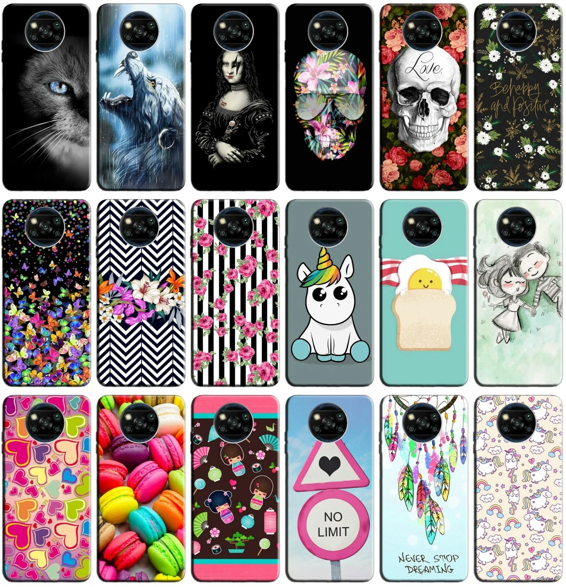 Custodia Trasparente In Silicone Per Nokia 5.3 Con Motivo Gufo E Festa, DeinDesign, Anti-giallo E Antiscivolo - 3