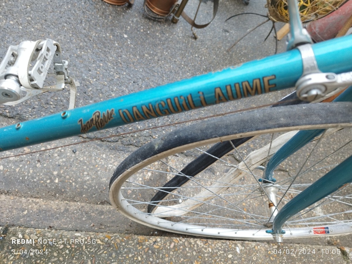 CADRE POUR VÉLO COURSE + FOURCHE JEAN PIERRE DANGUILLAUME MERCIER VINTAGE FRAME | eBay