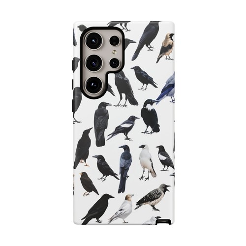 Bird Pattern on White - Phone Case for iPhone, Galaxy, Pixel - 第 222/281 張圖片