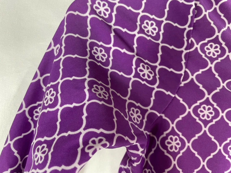 Camisa púrpura Crazy Eight para niñas talla (5-6) Foto 2 de 4