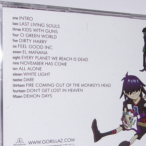 Gorillaz - Demon Days (CD, 2005) Last Living Souls, Kids With Guns, White Light. - Bild 3 von 3
