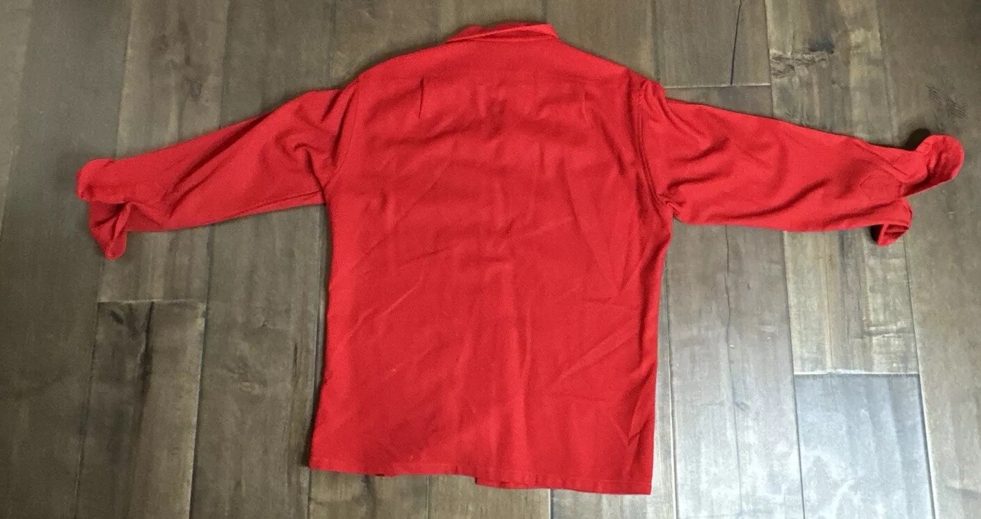 Very rare Red late 70’s Pendleton Button Up / Siz… - image 7