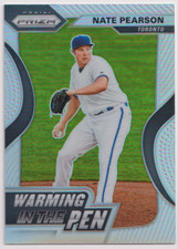 2020 Panini Prizm Warming In The Pen Prizm #WIP-1 Nate Pearson Blue Jays