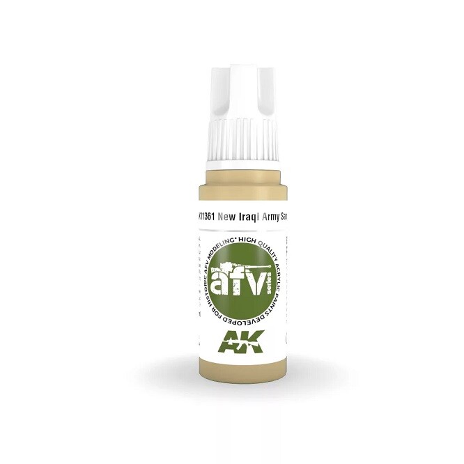 Ak Interactive AK11361 - New Iraqi Army Sand 17ml - New