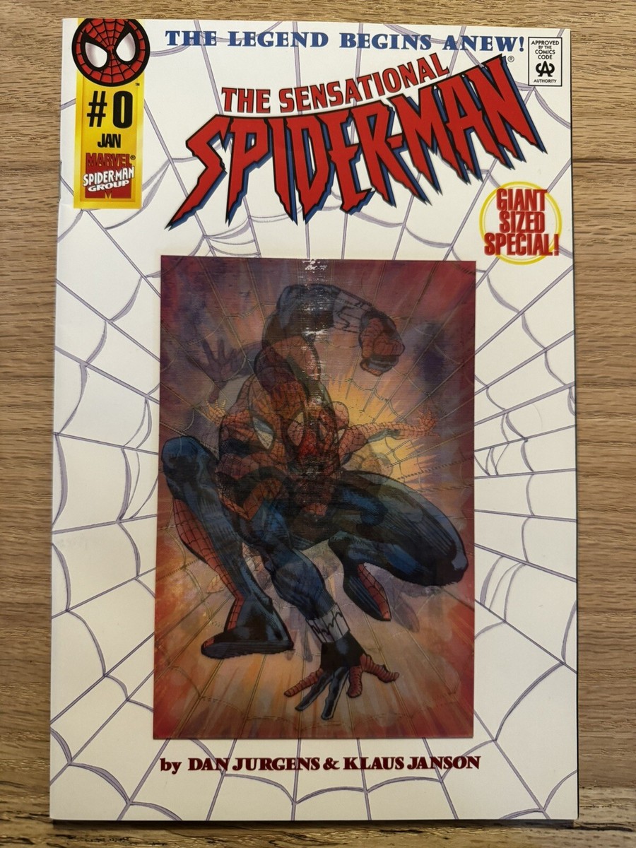Sensational Spiderman #0 Holographic Cover (Marvel, Jan 1996) | eBay