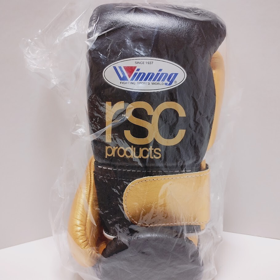 Winning×rsc Boxing Gloves 8oz Black/Gold CO-MS-200B Magic