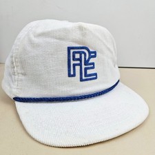 Vintage USA MADE Corduroy PE Fat Rope Trucker Hat Snapback Dad Cap