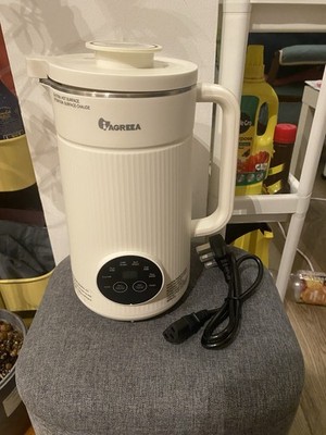 Iagreea 8-IN-1 Soja & Nuss Milchbereiter 1L BPA-frei, selbstreinigender UK-Stecker