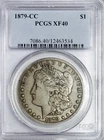 1879 CC MORGAN PCGS XF 40! SUPER RARE KEY DATE! NICE FOR GRADE! PQ+RARE NR#75056
