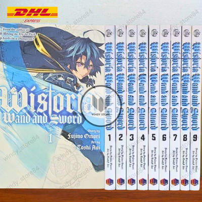 Wistoria Wand and Sword Manga Vol. 1-9 Full Set English Version Comic Books -DHL