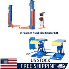 Mid Rise Scissor Two Post Car Lift Hydraulic Vehicle Hoist Garage Auto Repair Mid Rise Scissor Two Post Car Lift Hydraulic Vehicle Hoist Garage Auto Repair