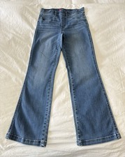 SPANX  SZ Small 27.5 Inseam  Blue EveryWear Kick Flare Jeans  VTG Indigo