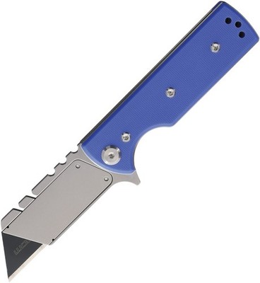 Chaves Knives Chub Flipper Linerlock Blue G10 Folding Pocket Knife 14546