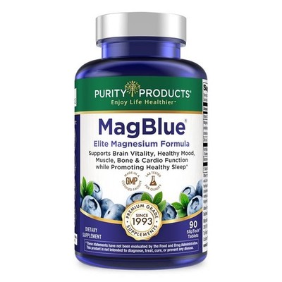 MagBlue - Magnesium Bisglycinate Buffered & More - 90 Tablets