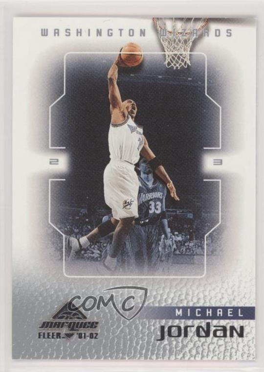 2001-02 Fleer Marquee Michael Jordan #3 HOF 03rx