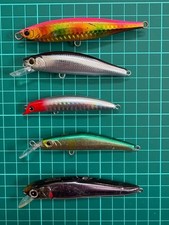 Set of 5 minnow plugs