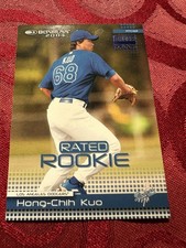 2003 Hong-chih Kuo Rated Rookie RC Card #’d /100 Dodgers. rookie card picture