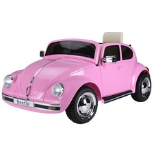HOT-Licensed Volkswagen Beetle Electric Kids Ride-On Car 6V Battery Powered Toy