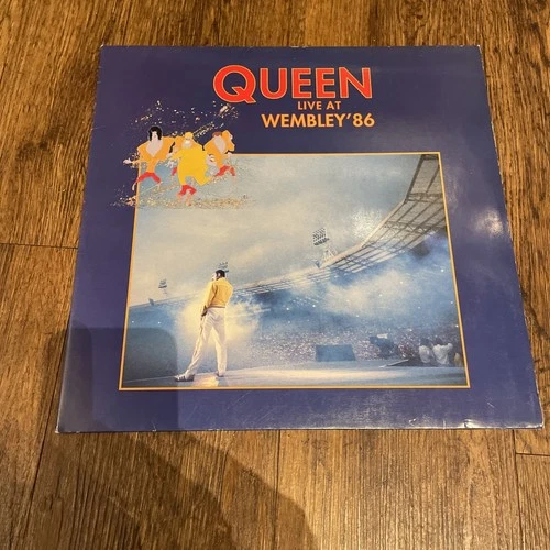 Queen Live At Wembley '86 UK 1992 Parlophone (2 x LP) Vinyl Album Record