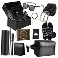 Birthday Gifts Box for Men Dad Gifts Basket Set for Fathers 16 oz Tumblers