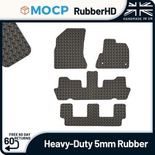 5mm Heavy-Duty Rubber Car Mats to fit Citroen C4 Picasso 7 Seater 2006-2013