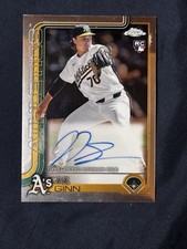 2025 Topps Chrome - Rookie Autographs JT Ginn #RA-JTG (AU, RC) - Read Desc