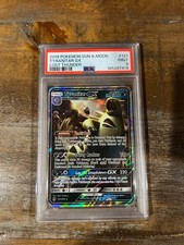 POKEMON 2018 Sun Moon Lost Thunder TYRANITAR GX #121 PSA 9 Mint RARE