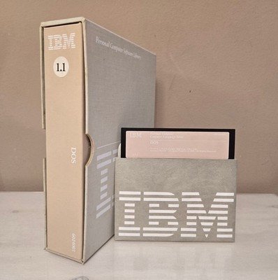 IBM PC DOS 1.1 für IBM PC XT AT & PS/2 5,25'' Disk Englisch getestet! ERSTE VERSION!