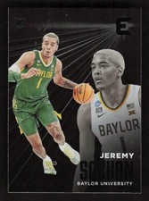 Jeremy Sochan 2022 Panini Chronicles Draft Picks Essentials Black #16 Baylor