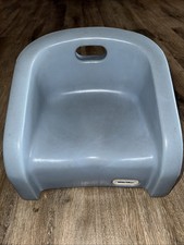 Little Tikes Toddler Child Kid Booster Seat with Handle Blue Vintage USA