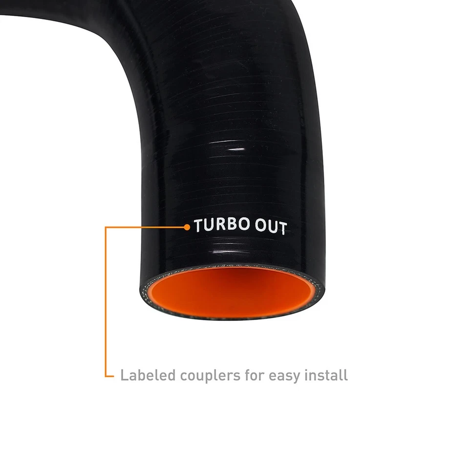 Kit de tubo intercooler McGard, se adapta a Volkswagen GTI MK8 (MQB) 2022+ MMICP pulido- Foto 3 de 4