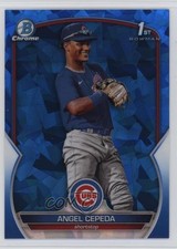 2023 Bowman Chrome Sapphire Prospects Angel Cepeda #BCP-205 1w7